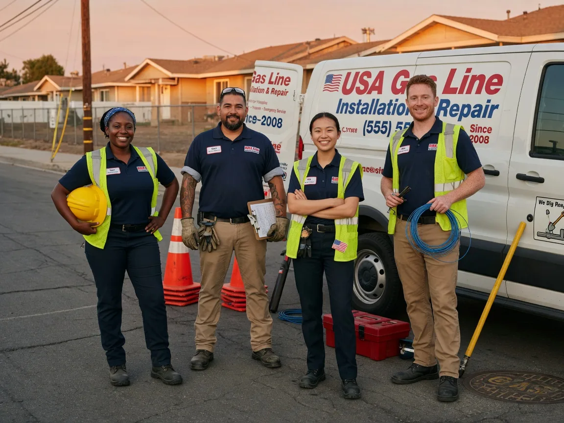 Gas Line Installation company in Shadyside, OH